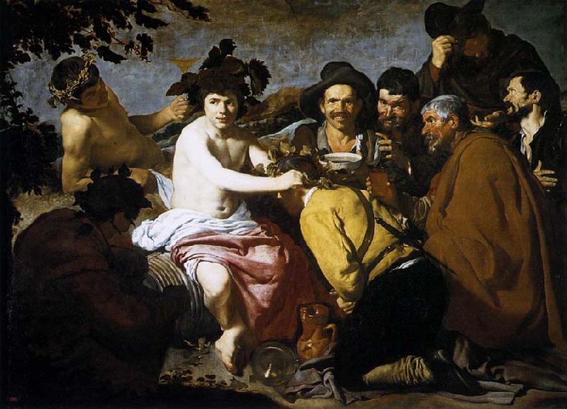 Diego Velazquez The Triumph of Bacchus oil painting picture